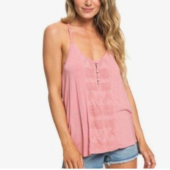 Roxy Light Pink Camisole Top - Picture 1 of 9